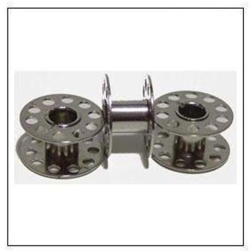 50 Pack of Singer Class 15 METAL Platinum Collection Bobbins 2518