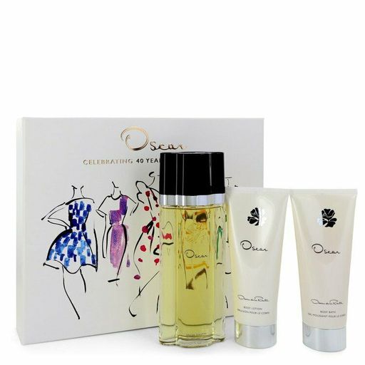 OSCAR by Oscar De La Renta Gift Set - 3.4 Oz Eau De Toilette Spray + 3.4 Oz Bod