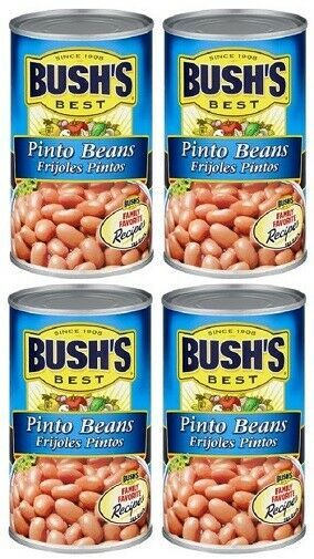 Bushs Best Pinto Beans 27 Oz Can 4 Pack