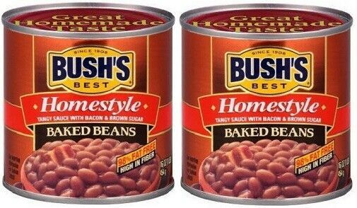 Bushs Best Homestyle Baked Beans 2 Can Pack