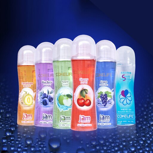 100g Edible Fruit Flavor Water Based Oral Couple Sex Enhancement Body Lubricant