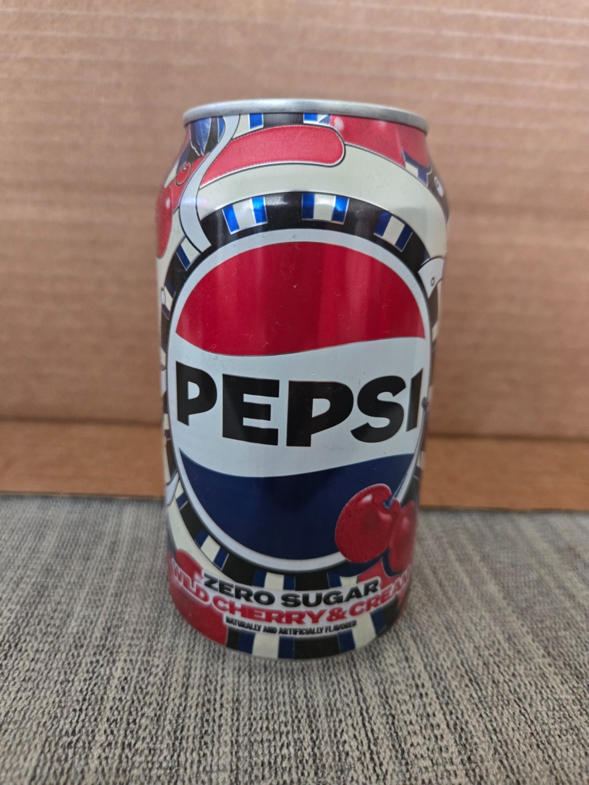 NEW Exclusive Pepsi Cola Zero Sugar Wild Cherry & Cream Soda 12 Fl Oz (2 Cans) thumbnail