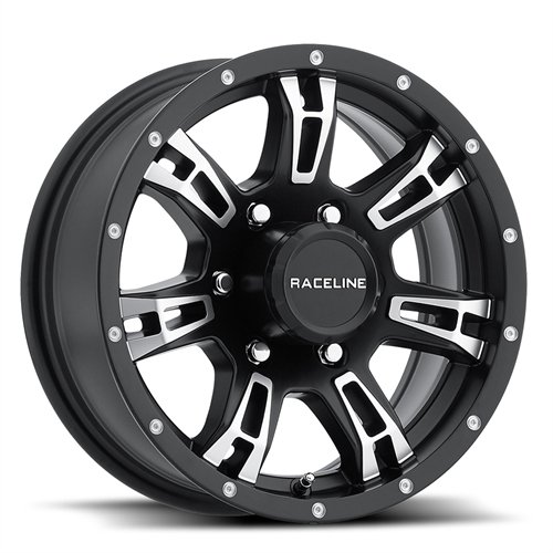 Raceline 840-55012 840 15 X 5in. 0mm Element Trailer Series Trailer Wheel