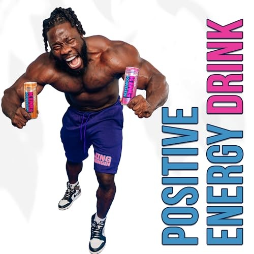 King Kongin Peach Mango Sugar Free, Zero Calorie Energy Drinks | 200mg of Natural Caffeine Pre Workout Performance with Energy & Focus & No Artificial thumbnail