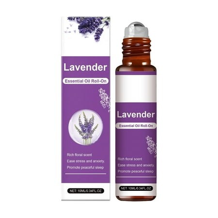 HHBEAUTY Natural Sleep Essential Oil Roll on  100% Natural & Pure Deep Relaxation Blend with Lavender  Chamomile  Sweet Orange Aromatherapy Oils