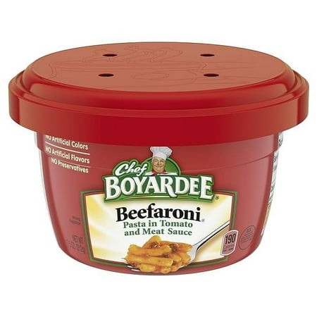 Chef Boyardee Beefaroni Pasta in Tomato and Meat Sauce  7.5 Oz  3 Pack