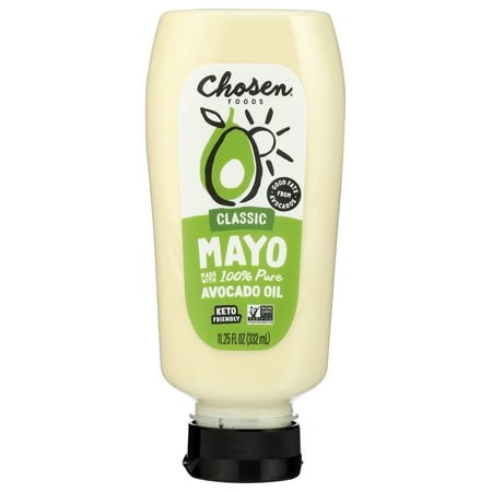 (Pack of 6) Chosen Foods Squeeze Classic Mayo  11.25 Fl Oz