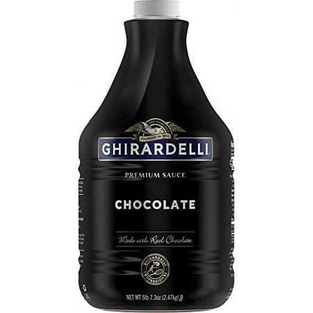 Ghirardelli Premium Sauce Net Wt 5 Lb  7.3 Oz  Chocolate  87.3 Oz