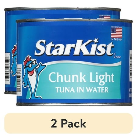 (2 Pack) StarKist Chunk Light Tuna in Water  4lb 2.5oz Can
