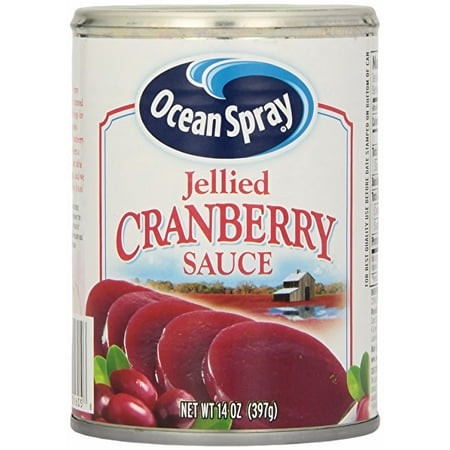 Ocean Spray Jellied Cranberry Sauce 14 Oz (Pack of 5)