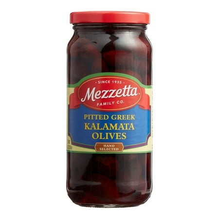 Mezzetta Pitted Kalamata Olives 9.5 Oz. Pack of 4