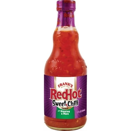 Frank S RedHot Sweet Chili Hot Sauce  12 Fl Oz Bottle (Pack of 4)