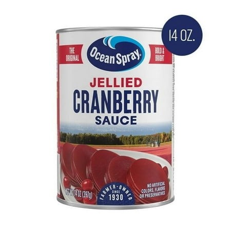 Jellied Cranberry Sauce  Canned Side Dish  14 Oz Can