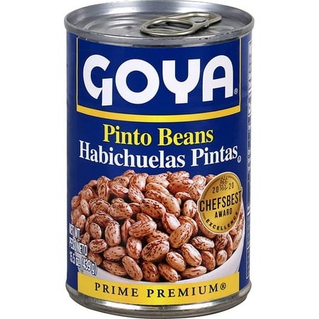 Goya Canned Pinto Beans  15.5 Oz Pack of 2