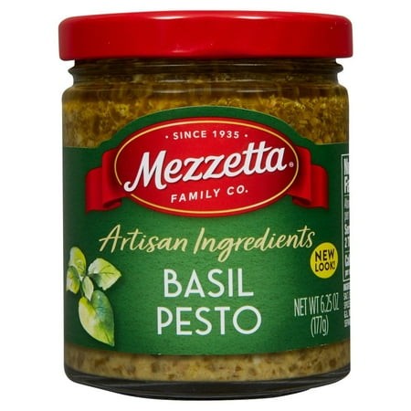2 Pack - Mezzetta Basil Pesto - 6.25 Oz Packaging May Vary