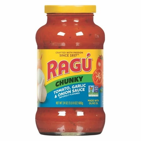 2 Pack - Ragu Chunky Tomato  Garlic and Onion Pasta Sauce - 24 Oz Packaging May Vary