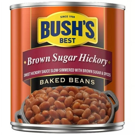 Bush S Brown Sugar Hickory Baked Beans 16oz (Pack of 2)