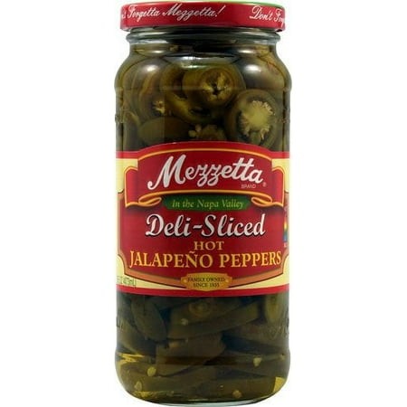 Mezzetta Deli-Sliced Hot Jalapeno Peppers - 16 Oz