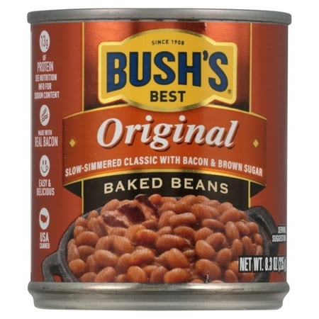 2 Pack - Bush S Best Baked Beans Original 8.3 Oz Package May Vary