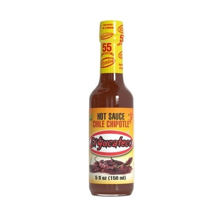 El Yucateco Chipotle Hot Sauce 6pk  5 Oz Bottles