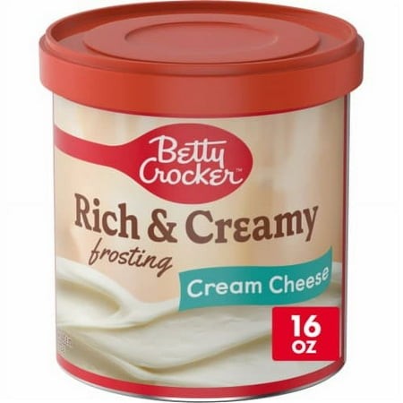 Pack of 2 - Betty Crocker Rich and Creamy Cream Cheese Flavored Frosting 16 Oz