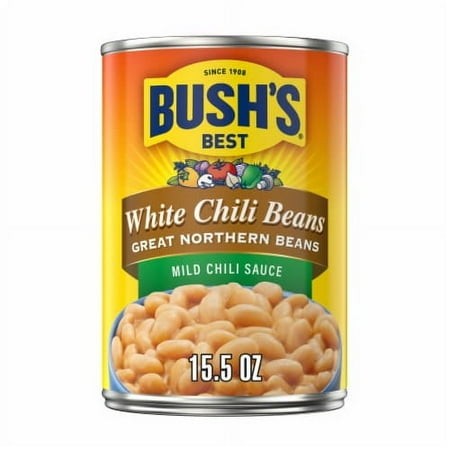 Pack of 2 - Bush S White Chili Beans 15.5 Oz 15.5 Oz