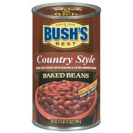 Bush S Best Country Style Baked Beans 28 Oz (Pack of 16)