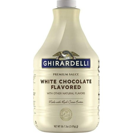 Ghirardelli Premium Sauce White Chocolate  5lbs 7.3oz