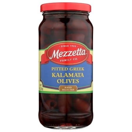 Pack of 6  Mezzetta Pitted Greek Kalamata Olives  9.5 Oz