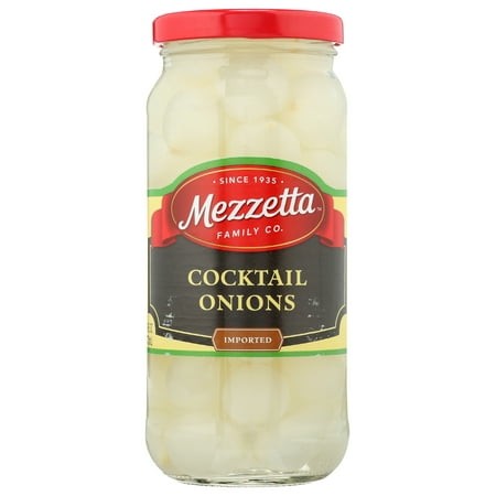 Pack of 6  Mezzetta Cocktail Onions  16 Oz