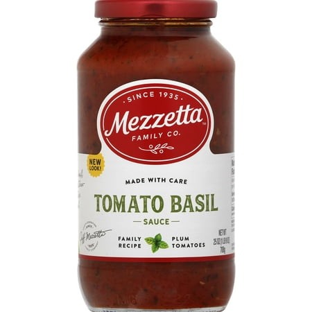 Pack of 2 Mezzetta Pasta Sauce  Tomato Basil  25 Oz