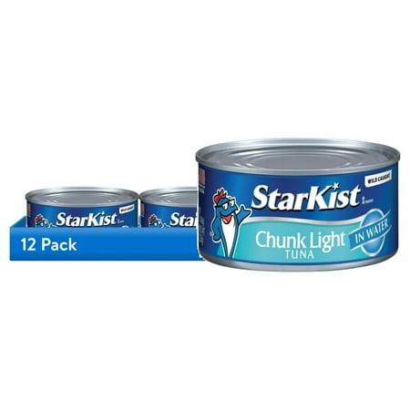 (12 Pack) StarKist Chunk Light Tuna in Water  12 Oz