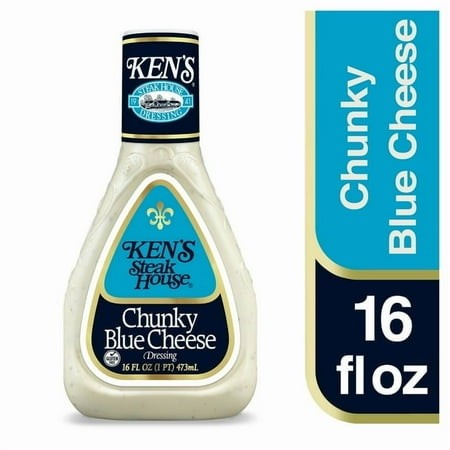Ken S Steak House Chunky Blue Cheese Dressing 16 Fl Oz (Pack of 2)