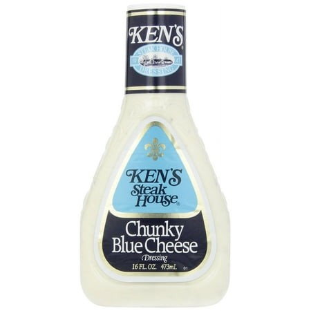 ( 2 Pack ) Ken S Steak House Dressing  Chunky Blue Cheese 16 Fl Oz