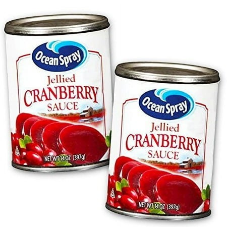 (2 Pack) Ocean Spray Jellied Cranberry Sauce  14 Oz