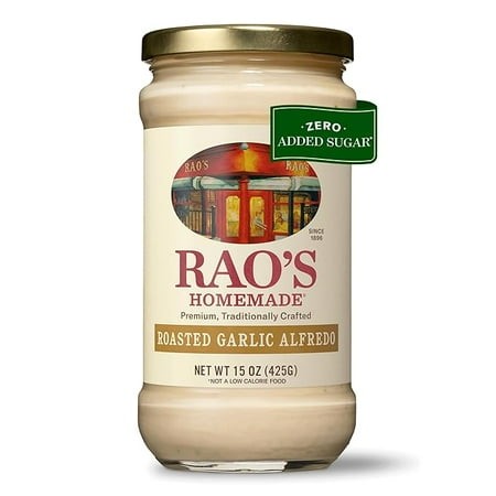 Rao S Homemade Alfredo Sauce  Roasted Garlic Alfredo  15 Oz