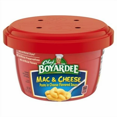 Chef Boyardee Mac & Cheese Microwavable Cup 7.5 Oz - Pack of 2
