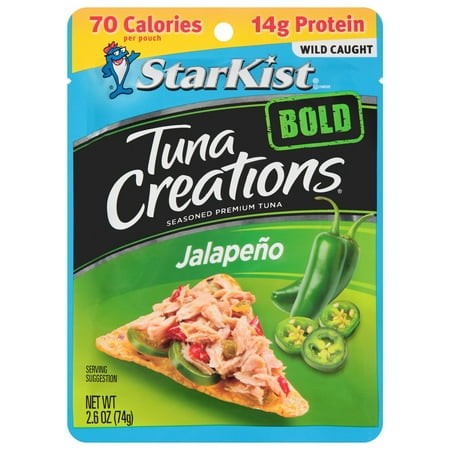 StarKist Tuna Creations Bold Jalapeno Tuna Pouch - 2.6 Oz Packaging May Vary (Pack of 2)