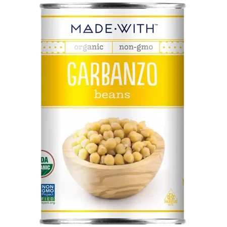 Pack of 12  Made with Organic Garbanzo Beans  15 Oz