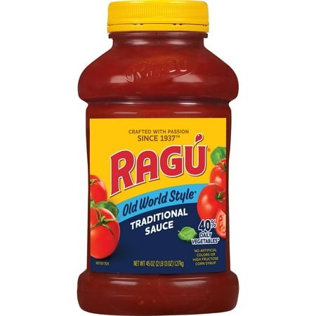 Ragu Old World Style Traditional Sauce - 45 Oz Packaging May Vary (Pack of 2)