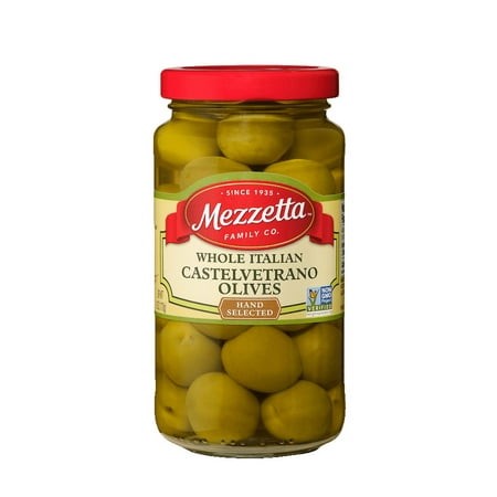 Pack of 6  Mezzetta Whole Italian Castelvetrano Olives  10 Oz