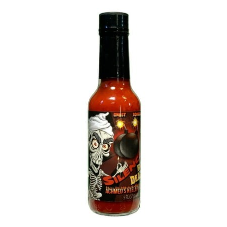 Jeff Dunham - Achmed Hot Sauce | Scorpion  Carolina Reaper  and Ghost Peppers (5 Fl Oz)