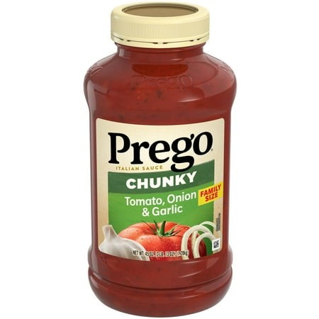 Prego Chunky Tomato  Onion & Garlic Pasta Sauce