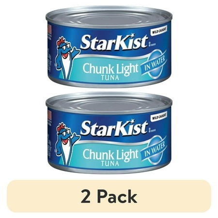 (2 Pack) StarKist Chunk Light Tuna in Water  12 Oz