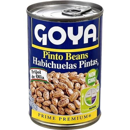 Goya Canned Pinto Beans  15.5 Oz ( Pack of 2 )