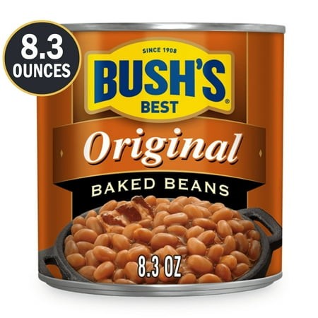 4x-Bush S Original Baked Beans with Bacon and Brown Sugar  8.3 Oz