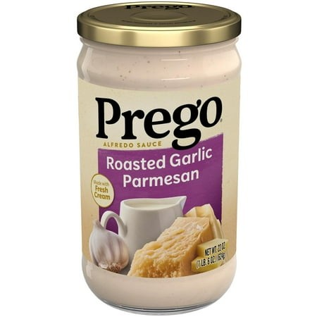 2 Pack Prego Alfredo Sauce with Roasted Garlic & Parmesan Cheese