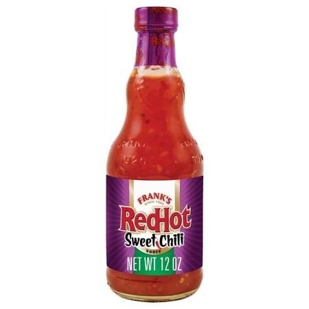 Pack of 2 Frank S RedHot Sweet Chili Hot Sauce - 12 Oz (Packaging May Vary)