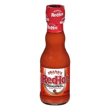 Pack of 4 Frank S RedHot Original Cayenne Pepper Hot Wing Sauce - 5 Fl Oz - Package May Vary