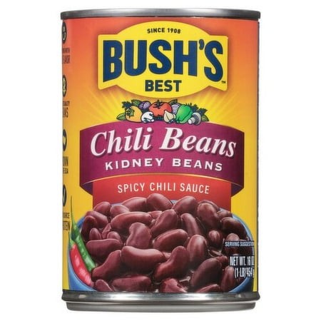 Bush S Best Spicy Chili Sauce Kidney Beans  16 Oz( Pack of 1 )